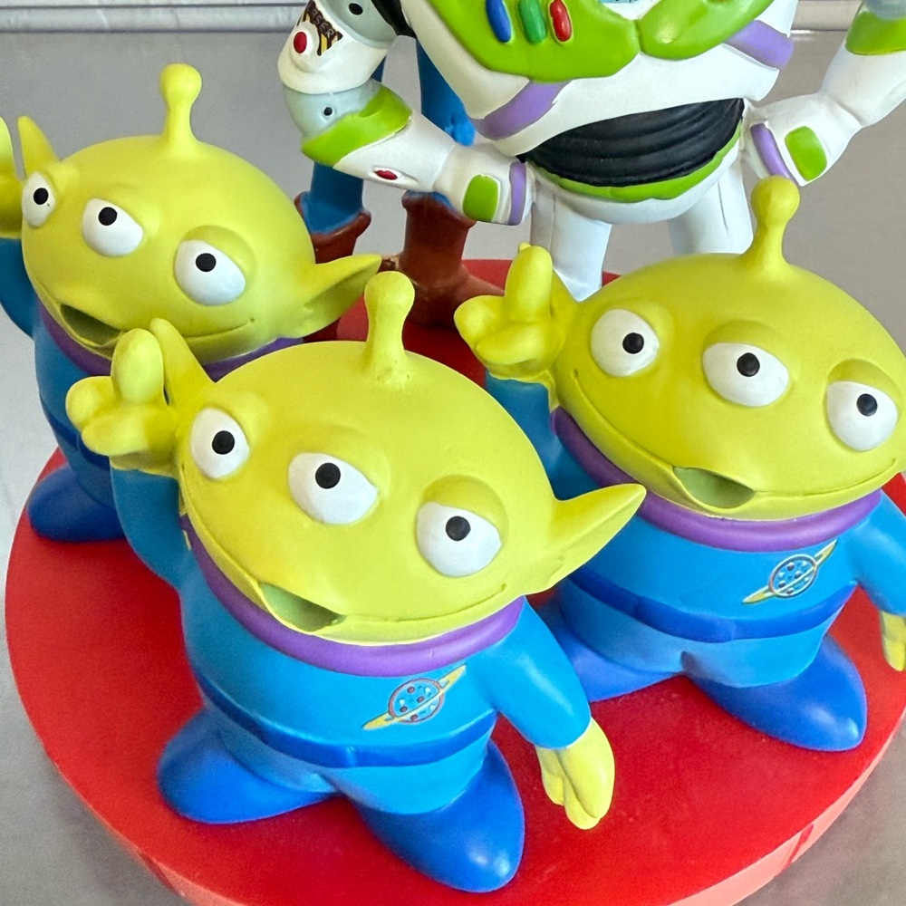 Precious Moments Disney We Look Up To You Toy Story Woody Buzz & Martians 191701 - Picture 5 of 16